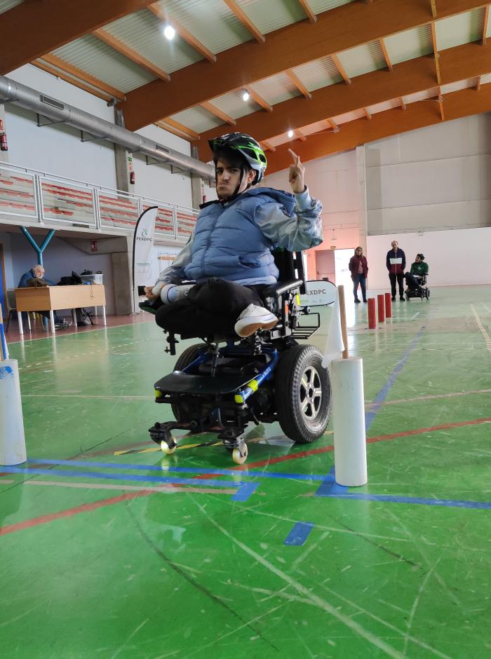 SLALOM SR, PRIMERA TOMA DE TIEMPOS EN C�CERES - Federaci�n Extreme�a de Deportes para personas con Discapacidad F�sica