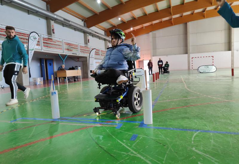 SLALOM SR, PRIMERA TOMA DE TIEMPOS EN C�CERES | Federaci�n Extreme�a de Deportes para personas con Discapacidad F�sica