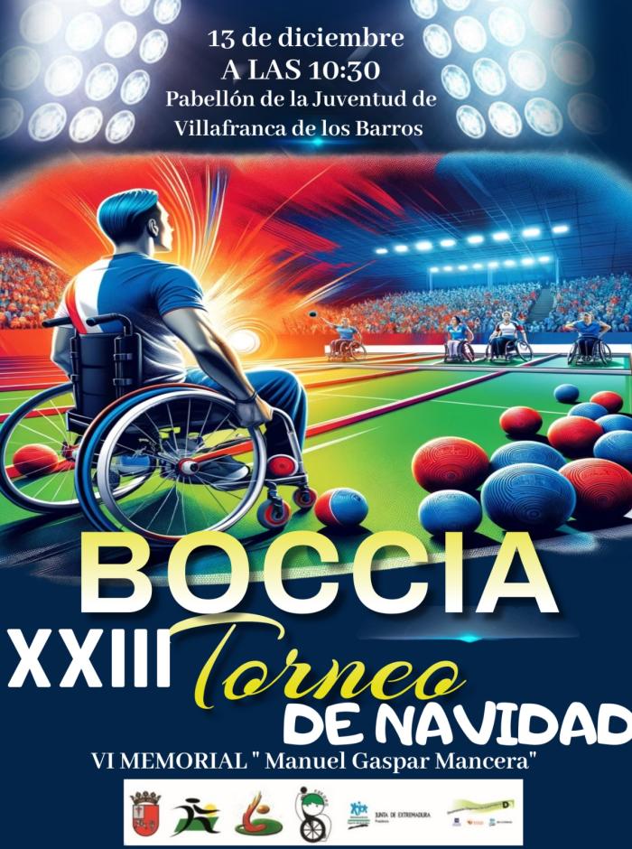TORNEO NAVIDE�O DE BOCCIA VILLAFRANCA DE LOS BARROS - Federaci�n Extreme�a de Deportes para personas con Discapacidad F�sica