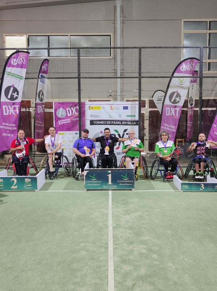 TORNEO DE P�DEL EN SILLA  I DXT 2023 FEXDDF - Federaci�n Extreme�a de Deportes para personas con Discapacidad F�sica