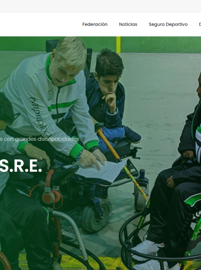 NUEVA P�GINA WEB FEXDDF - Federaci�n Extreme�a de Deportes para personas con Discapacidad F�sica